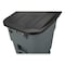 Rubbermaid Commercial 50 gal. Square Trash Can FG9W2700GRAY - alternate 3